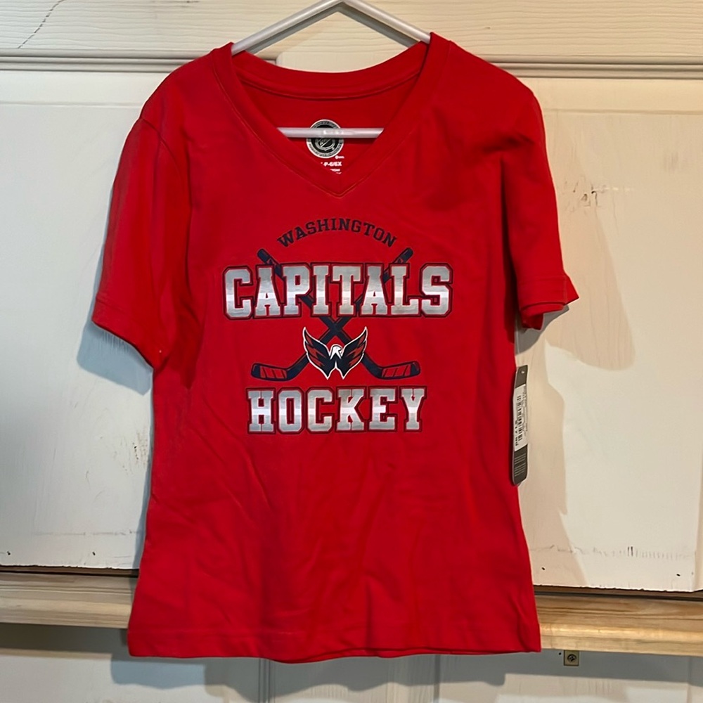 Girls Washington capitals tshirt